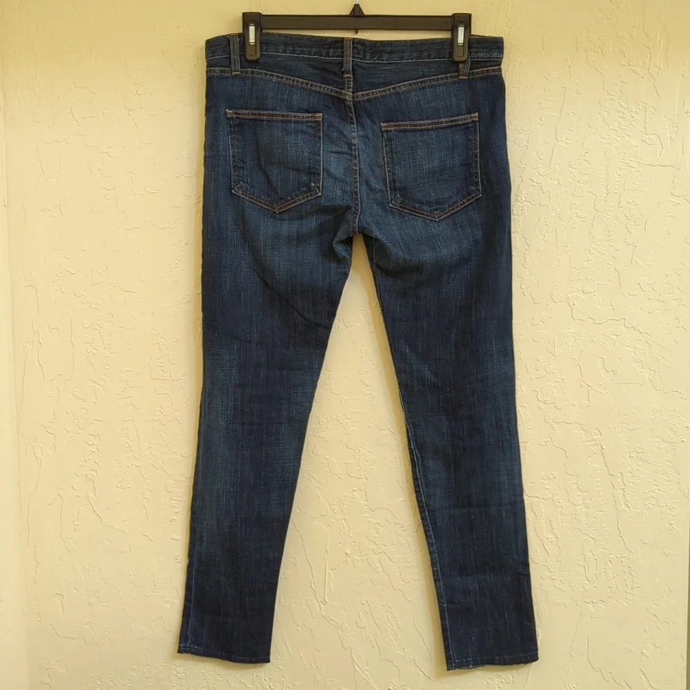 Current/Elliott the Roller Mid Rise Ankle Jeans in Pacific Wash Size 30